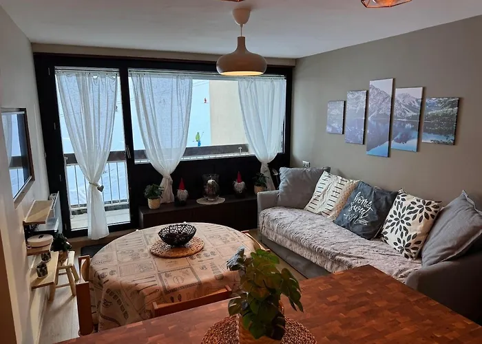 Studio Les Chalmettes 4 Personnes Au Pied Des Pistes Wifi - Balcon - Parking