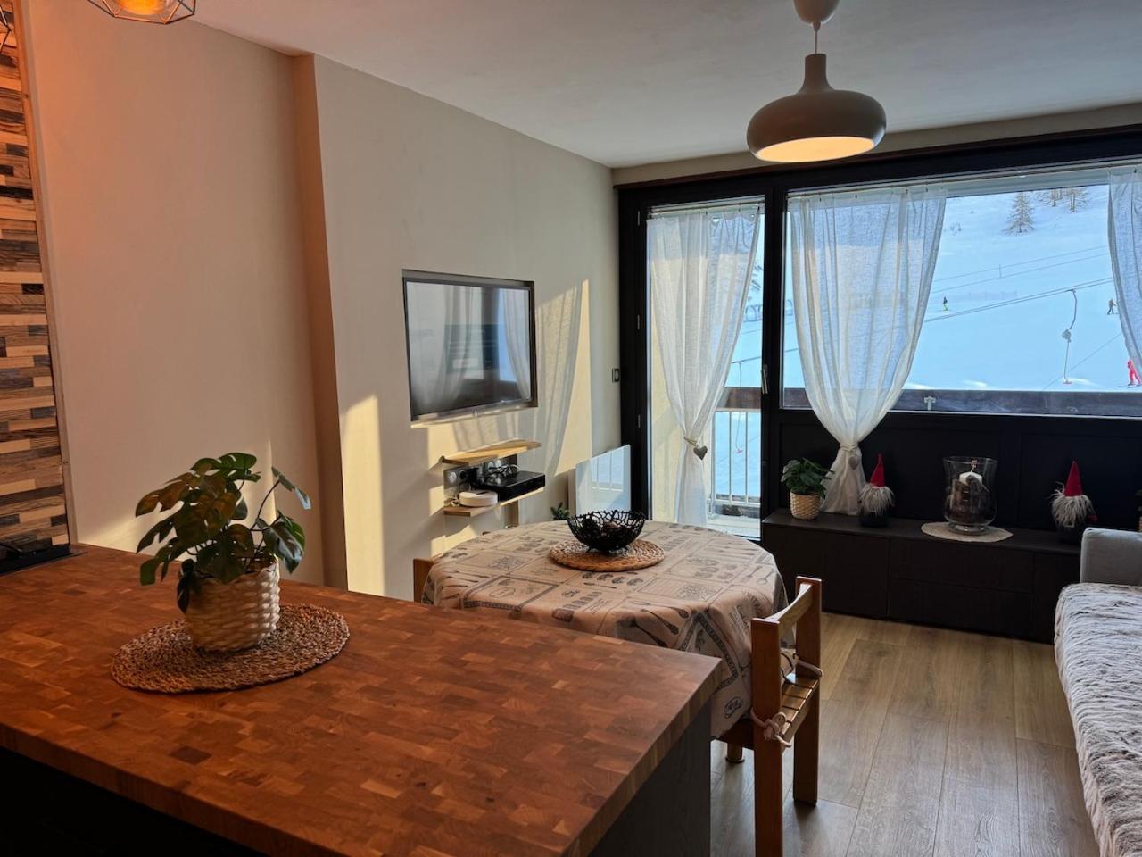 Les Chalmettes 4 Personnes Au Pied Des Pistes Wifi - Balcon - Parking Appartement Montgenèvre
